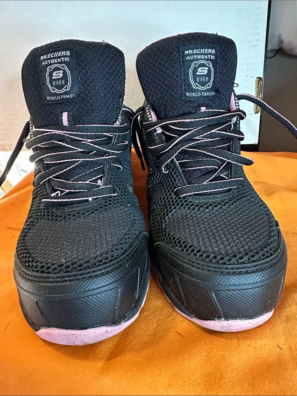 Skechers Women’s Black and Pink Athletic Trainer.